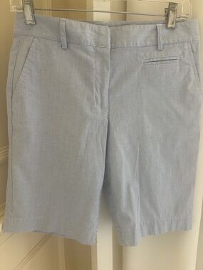 Talbots Petite 4 Light Blue Women’s Bermuda Shorts